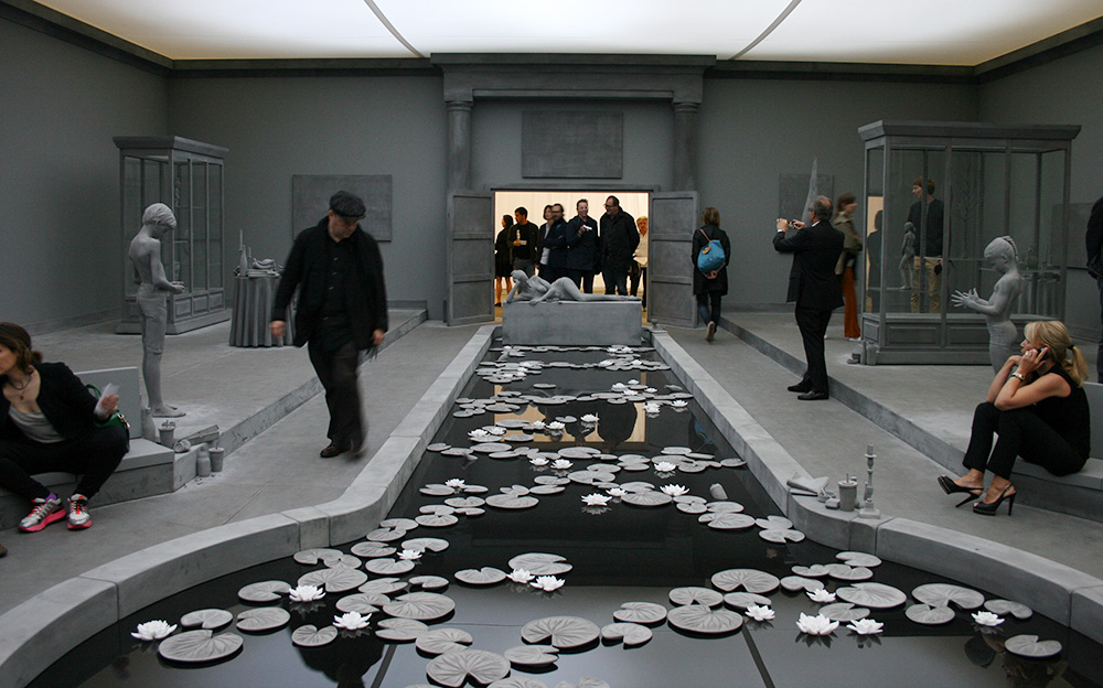 Hans Op de Beeck, The Collector's House, 2016. Photo © Corine Stübi