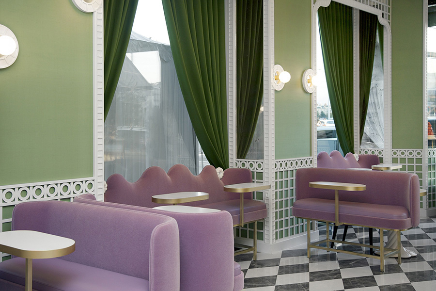 Le restaurant. Photo © Annik Wetter