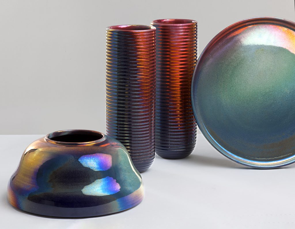 Dimitri Bähler, Iridescences. Artisan: Maurizio Tittarelli Rubboli.