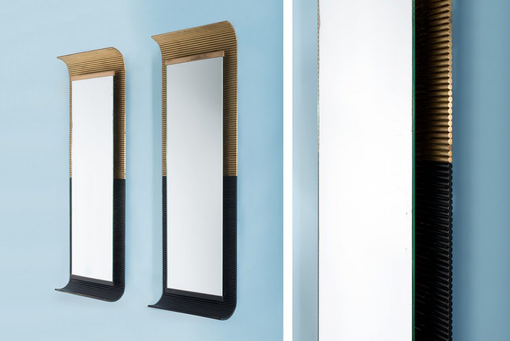 Miroirs, Ettore Sottsass, Santambroggio e De Berti. Photo © Artcurial