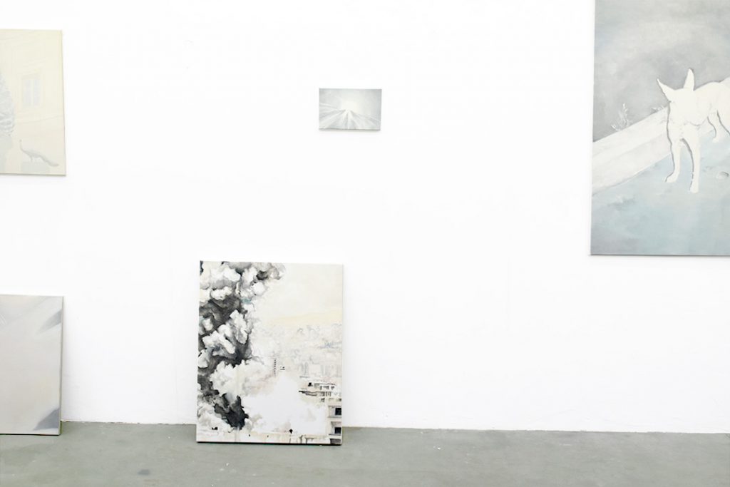 Peintures de David Weishaar.