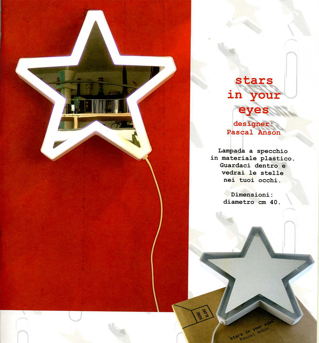 Stars in your eyes, Pascal Anson, Post Design