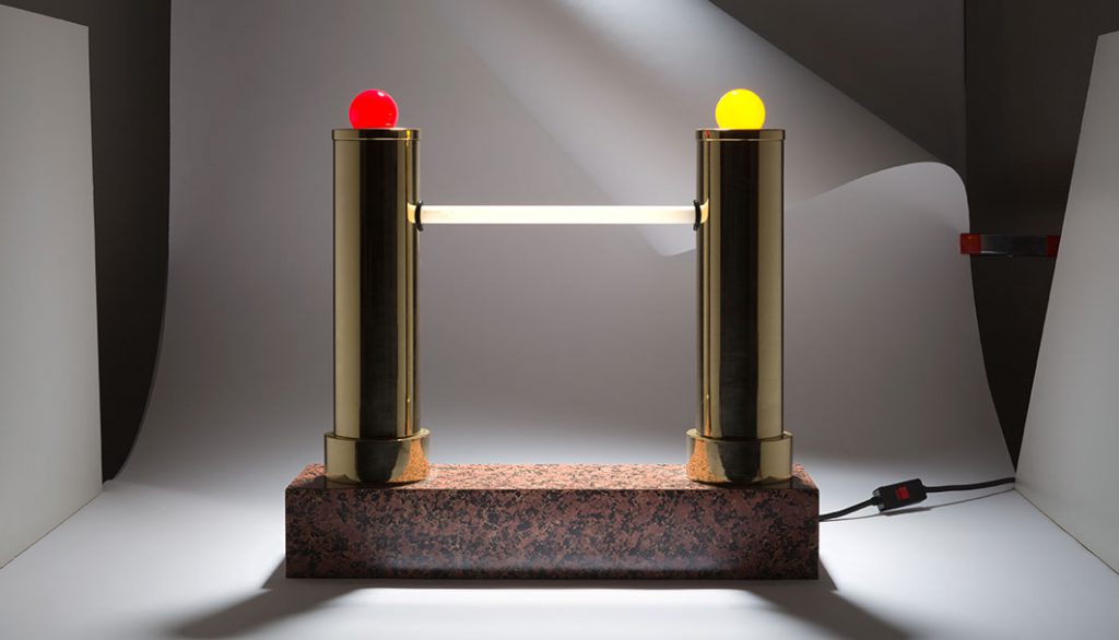 Lampe Capodanno, Ettore Sottsass, Studio Alchimia, 1979. Photo © ETOZ