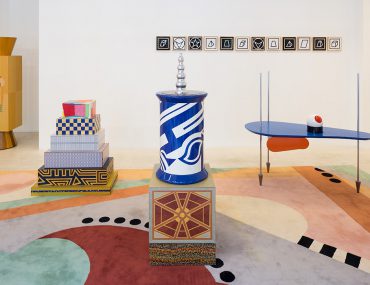Vue de l’exposition « Spazio Tattile : Chapitre 2 – Maison d’un collectionneur », Galerie Italienne, Paris.
