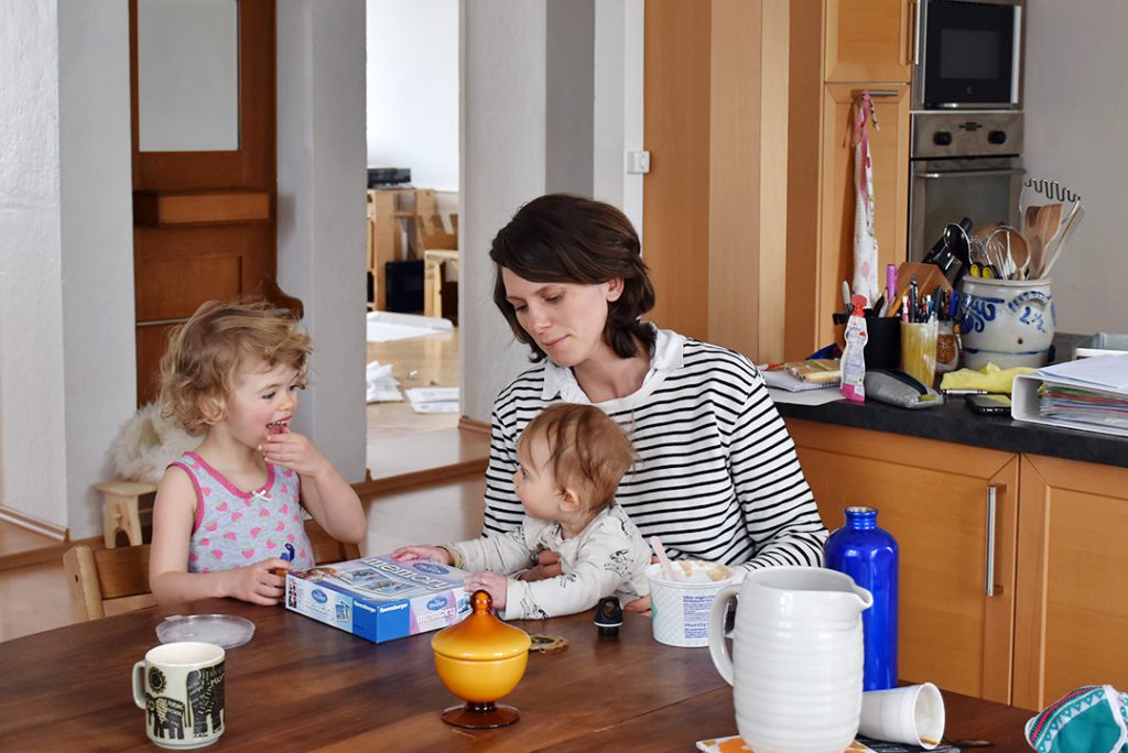 Portrait de famille: Noémie Doge et ses deux filles