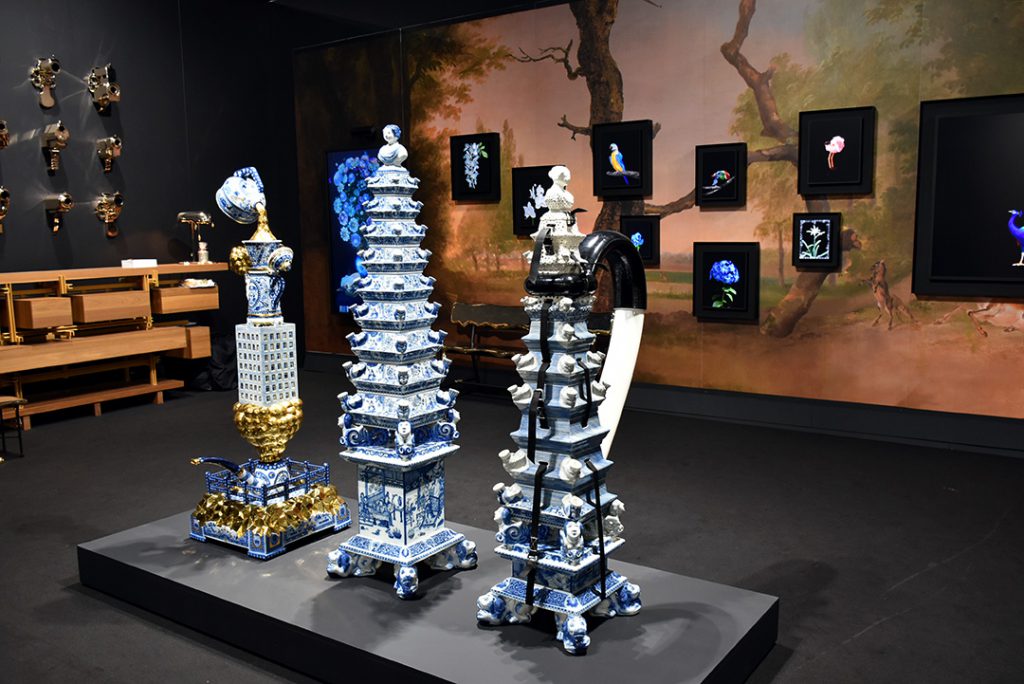 Priveekollektie, Pays-Bas. porcelaine Royal Tichelaar Makkum. Photo © Corine Stübi