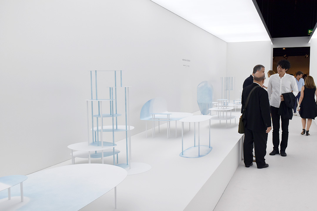 Nendo et sa Watercolor Collection pour Friedman Benda