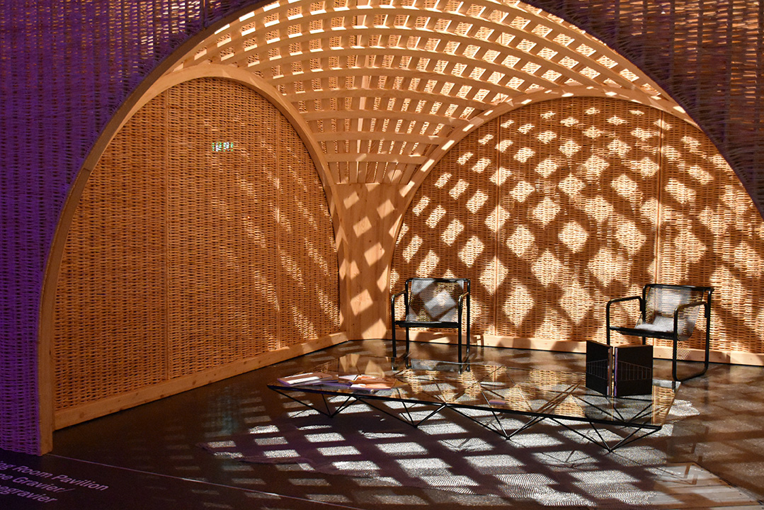 Dining Room Pavillon de RDAI Architecture, présenté par la galerie Philippe Gravier