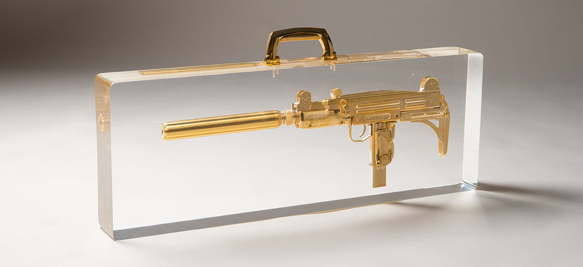 Ted Noten, 'UziMonAmour', 2012 © Ted Noten