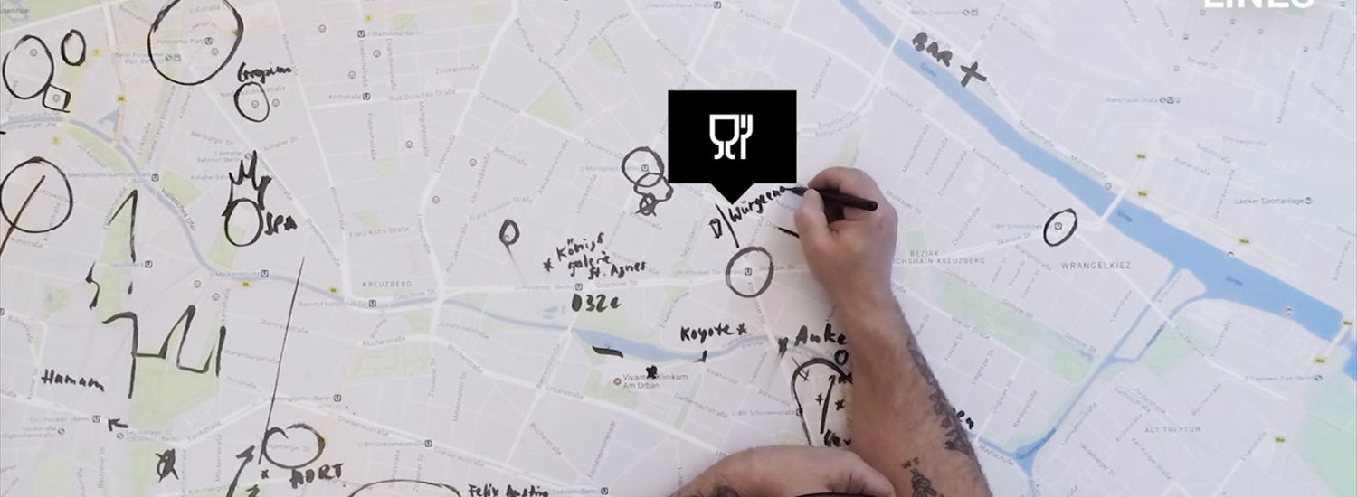 City Guide Lines, Berlin avec Eike König. Photo @ Freitag